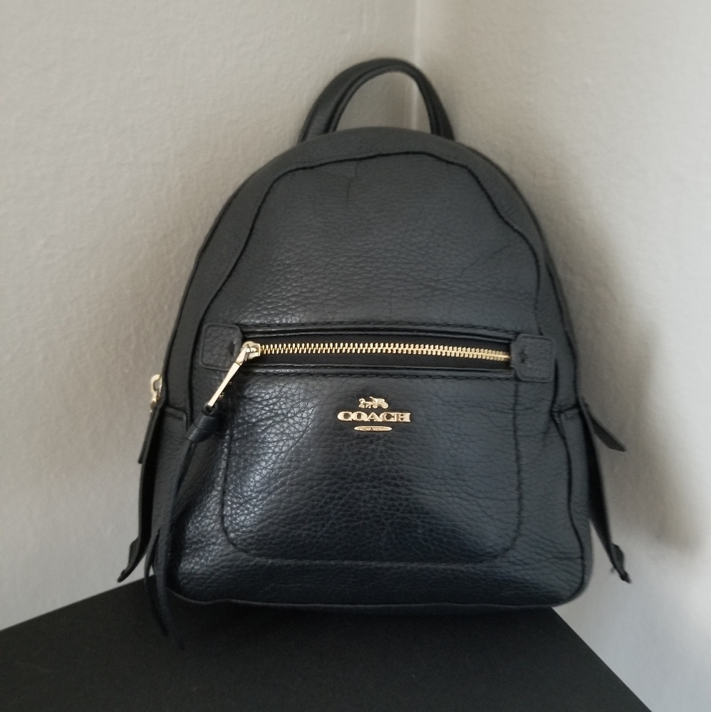 Coach Leather Mini Backpack